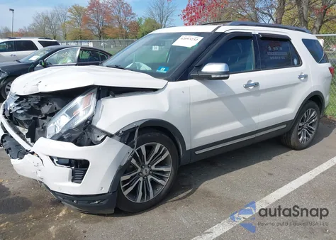 2018 Ford Explorer Platinum from USA, damaged, VIN 1FM5K8HT2JGA33552